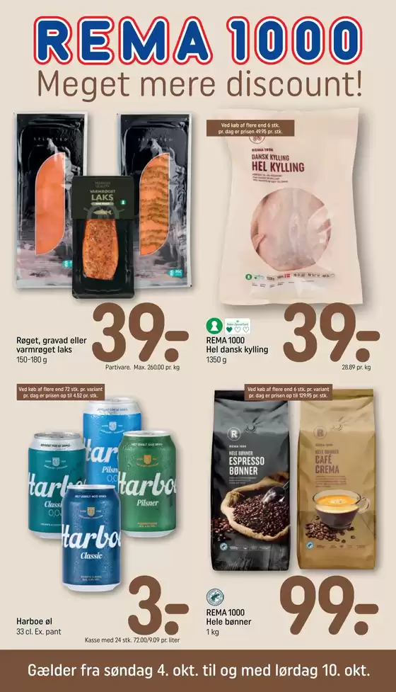 Rema 1000 katalog i Silkeborg | Uge 41 | 2026-10-04T00:00:00.000Z - 2026-10-10T00:00:00.000Z