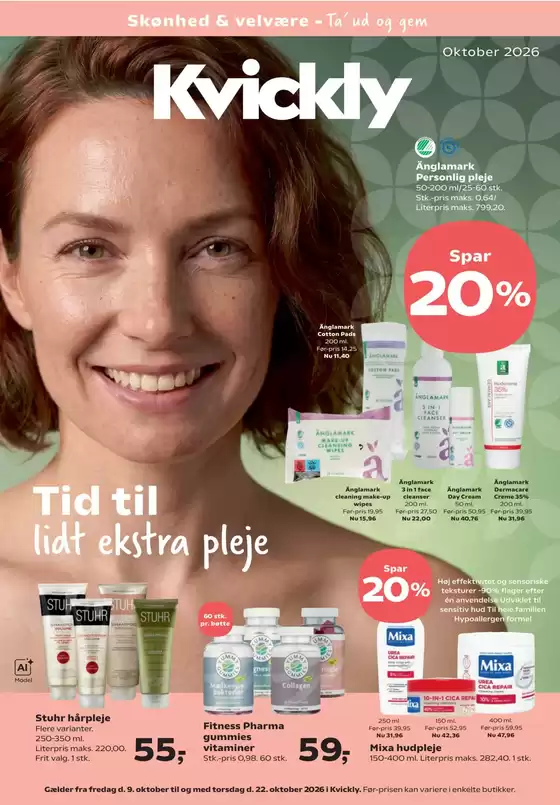 Kvickly katalog i Ringsted | Skønhed velvære | 2026-10-09T00:00:00.000Z - 2026-10-22T00:00:00.000Z