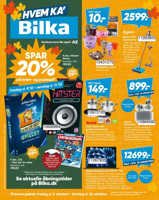 Bilka katalog i Ringsted | Uge 42 nonfood | 2026-10-09T00:00:00.000Z - 2026-10-15T00:00:00.000Z
