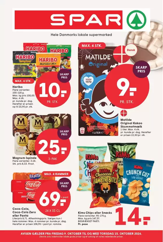 SPAR katalog i Esbjerg | SPAR Tilbudsavis | 2026-10-09T00:00:00.000Z - 2026-10-15T00:00:00.000Z