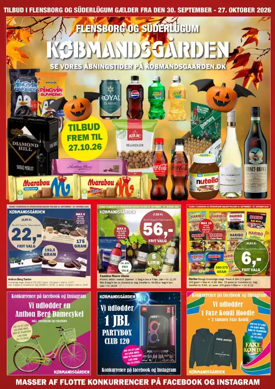 Købmandsgården katalog i Thisted | Købmandsgården Tilbudsavis | 2026-10-13T00:00:00.000Z - 2026-10-27T00:00:00.000Z