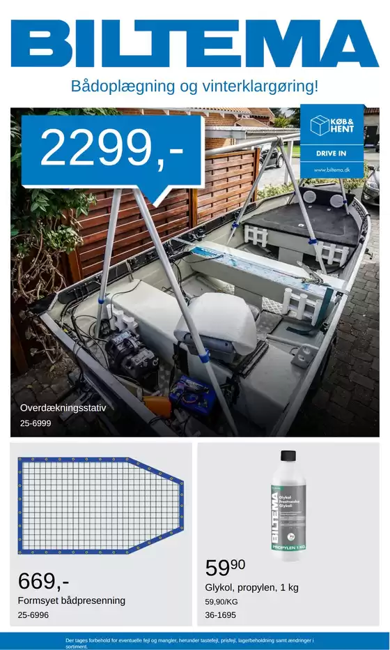 Biltema katalog | Gør båden vinterklar - National | 2026-08-09T00:00:00.000Z - 2026-10-25T00:00:00.000Z