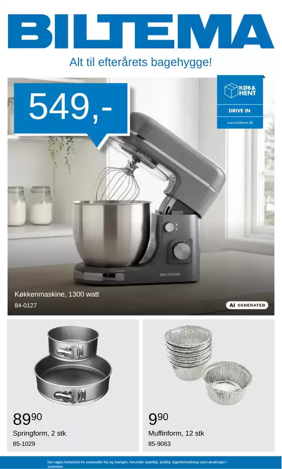 Biltema katalog | Klar til efterårets bagehygge - National | 2026-08-30T00:00:00.000Z - 2026-11-01T00:00:00.000Z