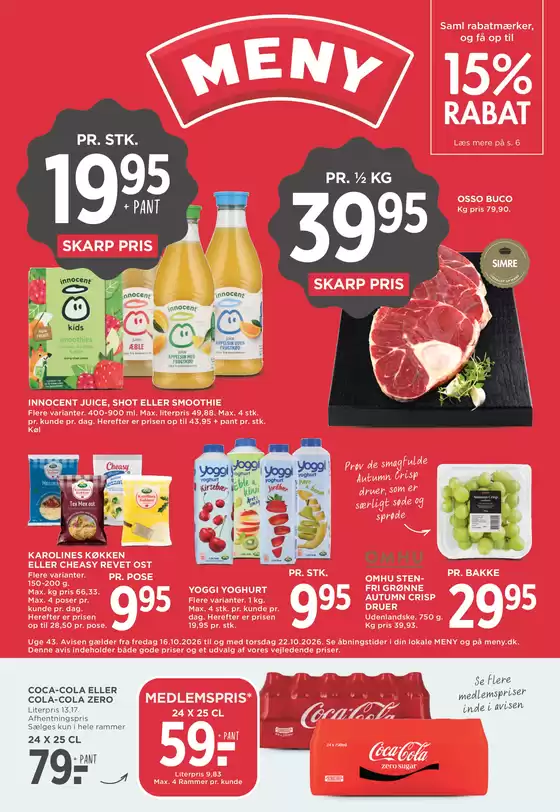 MENY katalog i København | MENY uge 4326 | 2026-10-16T00:00:00.000Z - 2026-10-22T00:00:00.000Z