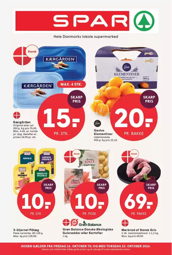 SPAR katalog i København | SPAR Tilbudsavis | 2026-10-16T00:00:00.000Z - 2026-10-22T00:00:00.000Z