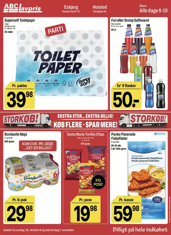 ABC Lavpris katalog | Eksklusive tilbud og kup | 2026-10-28T00:00:00.000Z - 2026-11-03T00:00:00.000Z