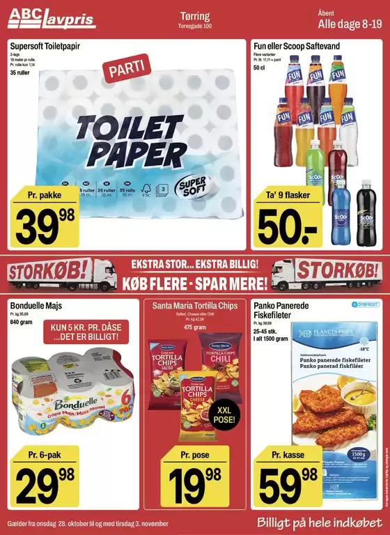 ABC Lavpris katalog | Fantastisk tilbud til kupjægere | 2026-10-28T00:00:00.000Z - 2026-11-03T00:00:00.000Z