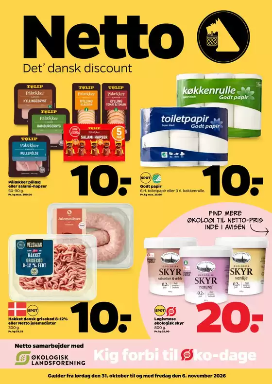 Netto katalog i Næstved | Netto uge 45 | 2026-10-31T00:00:00.000Z - 2026-11-06T00:00:00.000Z
