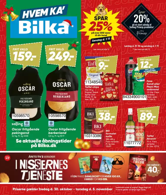 Bilka katalog | Uge 45 food | 2026-10-30T00:00:00.000Z - 2026-11-05T00:00:00.000Z