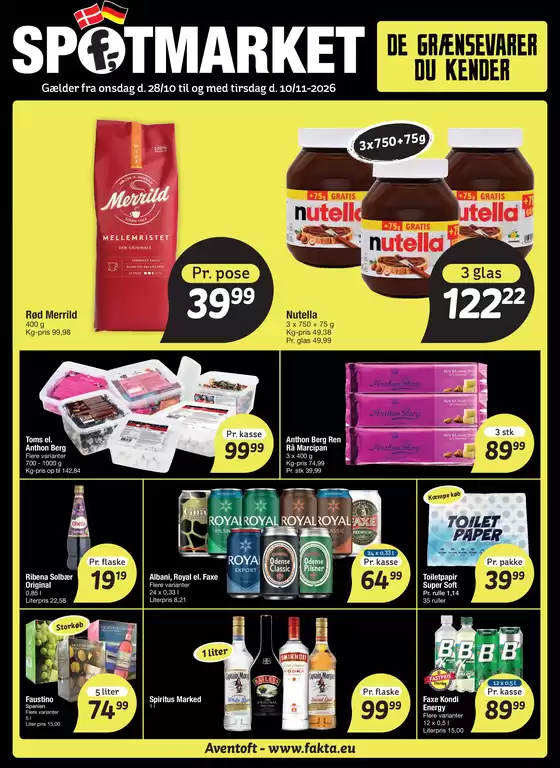 Fakta Tyskland katalog | Spotmarket 44 45 | 2026-10-28T00:00:00.000Z - 2026-11-10T00:00:00.000Z
