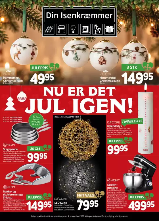 Din Isenkræmmer katalog | Avis 11-2026 | 2026-10-28T00:00:00.000Z - 2026-11-09T00:00:00.000Z