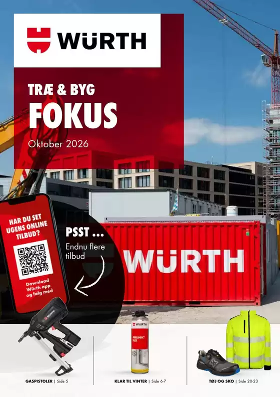 Würth katalog i Vordingborg | Fantastisk tilbud til kupjægere | 2026-10-01T00:00:00.000Z - 2026-10-31T00:00:00.000Z