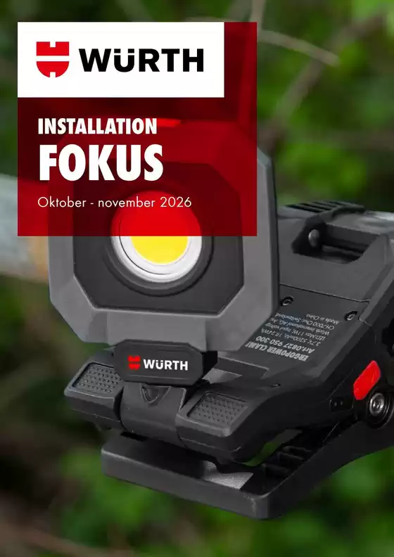 Würth katalog i Vordingborg | Würth Tilbudsavis | 2026-10-01T00:00:00.000Z - 2026-11-30T00:00:00.000Z