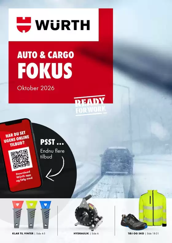 Würth katalog i Vordingborg | Toptilbud til alle kunder | 2026-10-01T00:00:00.000Z - 2026-10-31T00:00:00.000Z