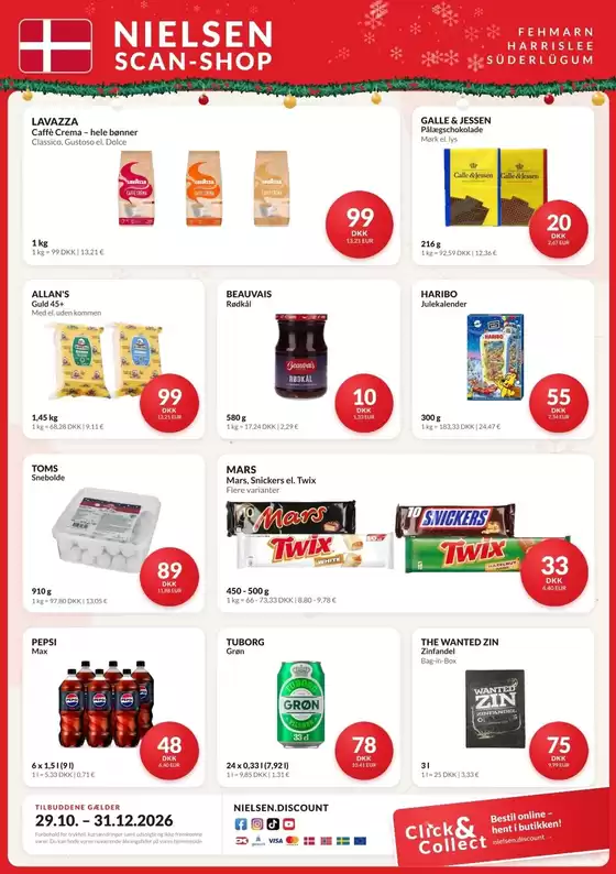 Nielsen's Discount katalog i Rødding | Nielsens Discount Tilbudsavis | 2026-10-29T00:00:00.000Z - 2026-12-31T00:00:00.000Z