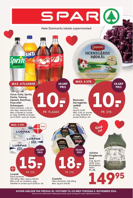 SPAR katalog i Rødding | SPAR Tilbudsavis | 2026-10-30T00:00:00.000Z - 2026-11-05T00:00:00.000Z