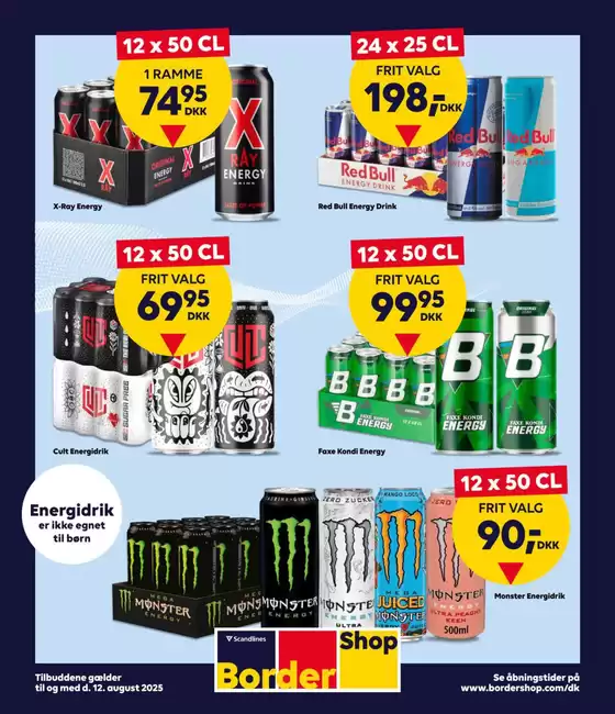 Energidrik - skarpe priser over grænsen