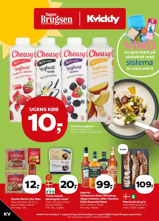 Kvickly katalog i Haderslev | Fantastisk tilbud til kupjægere | 2025-08-01T00:00:00.000Z - 2025-08-07T00:00:00.000Z