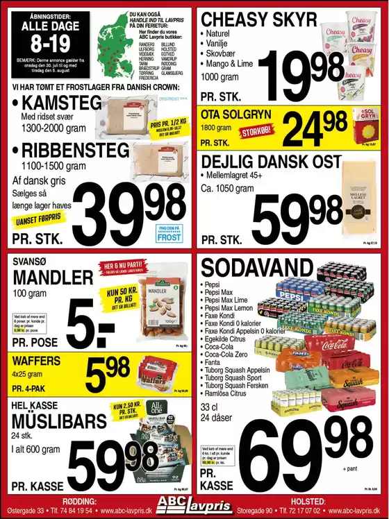 ABC Lavpris katalog i Haderslev | Aktuelle kup og tilbud | 2025-07-30T00:00:00.000Z - 2025-08-05T00:00:00.000Z