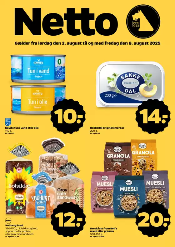 Netto katalog i Svendborg | Netto uge 32 | 2025-08-01T00:00:00.000Z - 2025-08-08T00:00:00.000Z