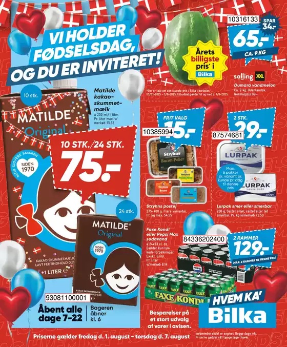 Bilka katalog i Langå | Bilka Tilbudsavis | 2025-08-01T00:00:00.000Z - 2025-08-07T00:00:00.000Z