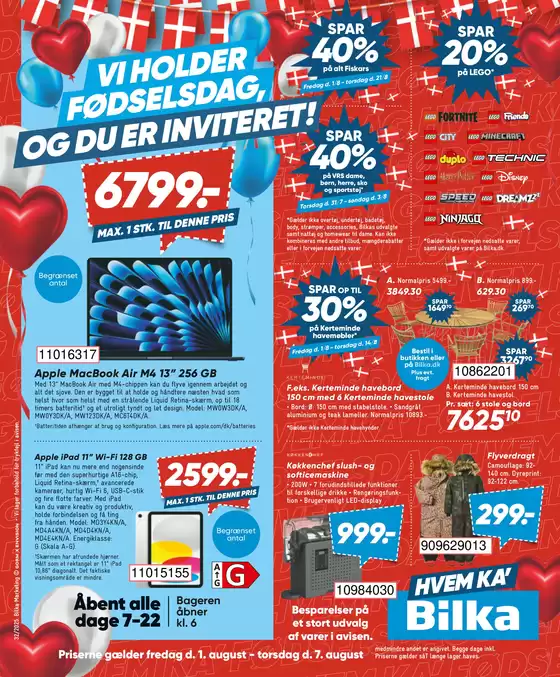 Bilka katalog i Langå | Oplev attraktive tilbud | 2025-08-01T00:00:00.000Z - 2025-08-07T00:00:00.000Z