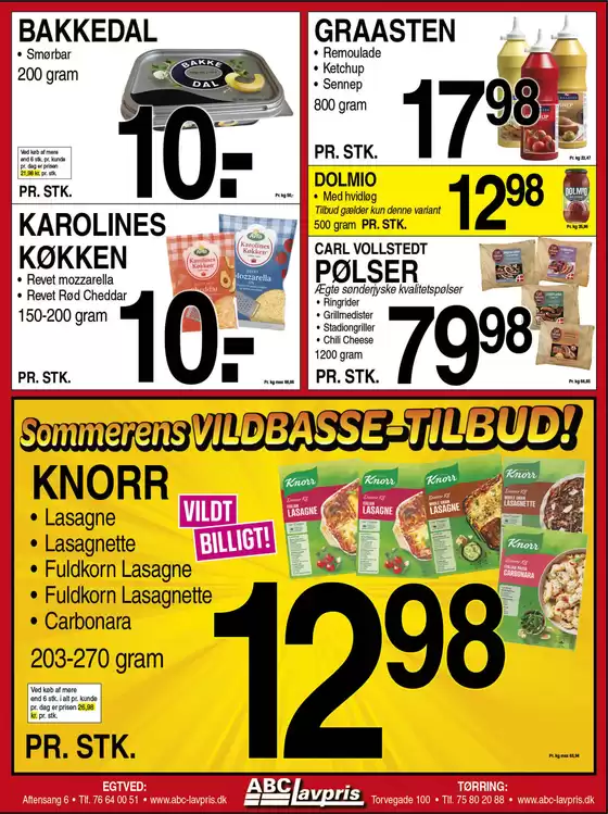 Vores bedste tilbud til dig
