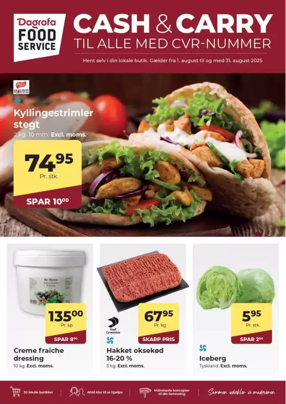 Dagrofa Food Service katalog i Varde | Global August 2025 | 2025-08-01T00:00:00.000Z - 2025-08-31T00:00:00.000Z