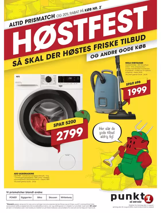 Punkt1 avisen - lav pris og høj service