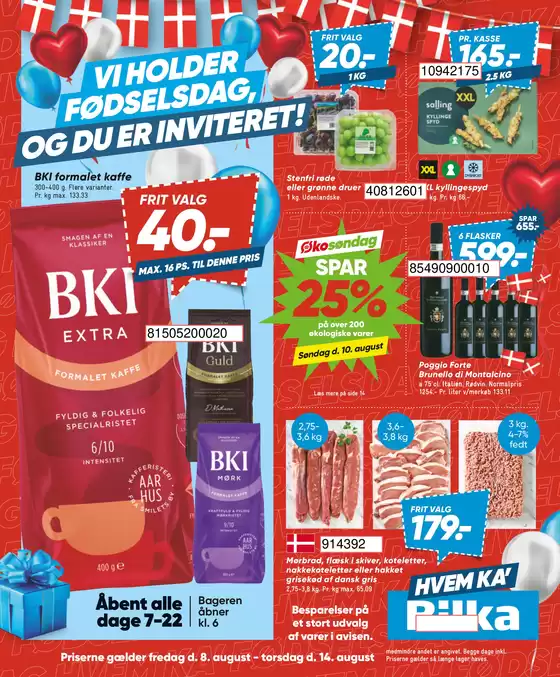 Bilka katalog i Næstved | Eksklusive kup | 2025-08-08T00:00:00.000Z - 2025-08-14T00:00:00.000Z