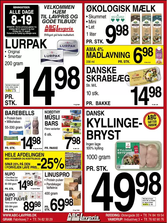 ABC Lavpris katalog i Haverslev | Eksklusive kup | 2025-08-06T00:00:00.000Z - 2025-08-12T00:00:00.000Z