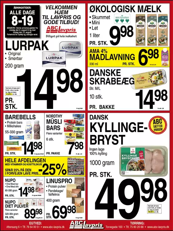 ABC Lavpris katalog i Haverslev | Vores bedste tilbud til dig | 2025-08-06T00:00:00.000Z - 2025-08-12T00:00:00.000Z