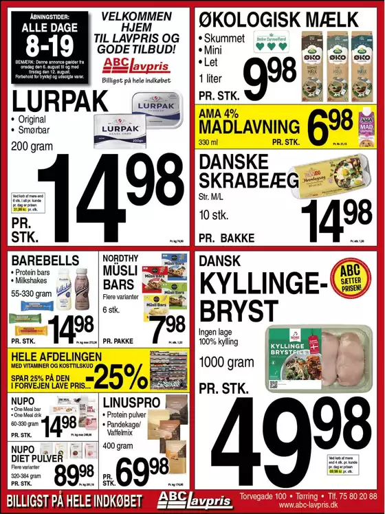 ABC Lavpris katalog i Haverslev | Aktuelle kup og tilbud | 2025-08-06T00:00:00.000Z - 2025-08-12T00:00:00.000Z