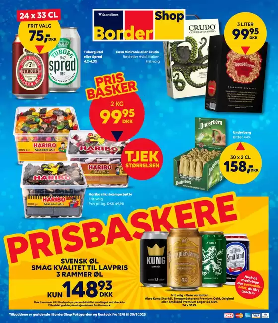 Sensommerens bedste grænsetilbud