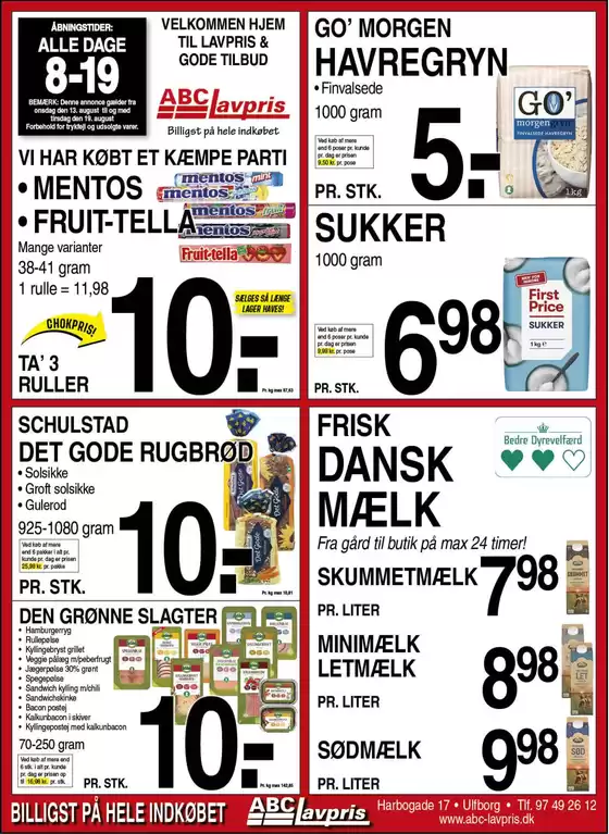 ABC Lavpris katalog i Skanderborg | Eksklusive tilbud til vores kunder | 2025-08-13T00:00:00.000Z - 2025-08-19T00:00:00.000Z