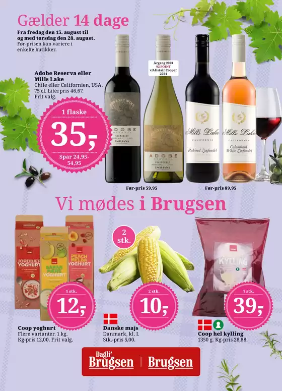 Dagli'Brugsen katalog i Århus | Dagli'Brugsen Tilbudsavis | 2025-08-15T00:00:00.000Z - 2025-08-28T00:00:00.000Z