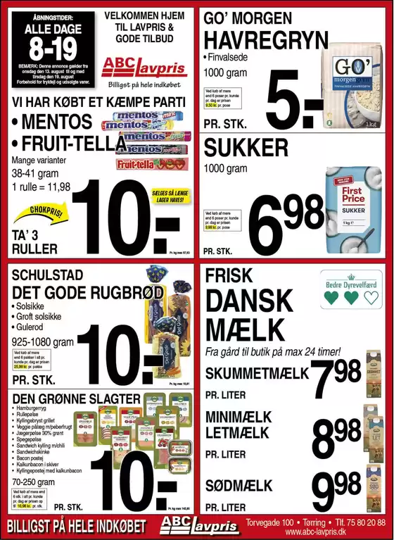 ABC Lavpris katalog | Vores bedste tilbud til dig | 2025-08-13T00:00:00.000Z - 2025-08-19T00:00:00.000Z