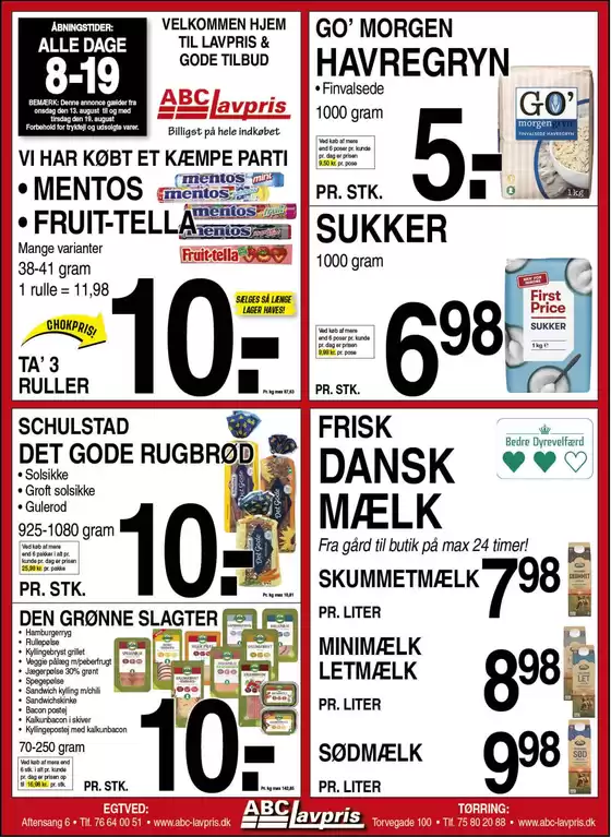 ABC Lavpris katalog i Hjørring | Tilbud til kupjægere | 2025-08-13T00:00:00.000Z - 2025-08-19T00:00:00.000Z