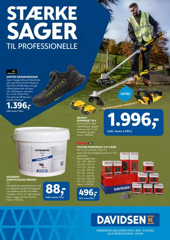 Davidsen katalog i Vejle | Aktuelle tilbud og kampagner | 2025-08-18T00:00:00.000Z - 2025-10-05T00:00:00.000Z