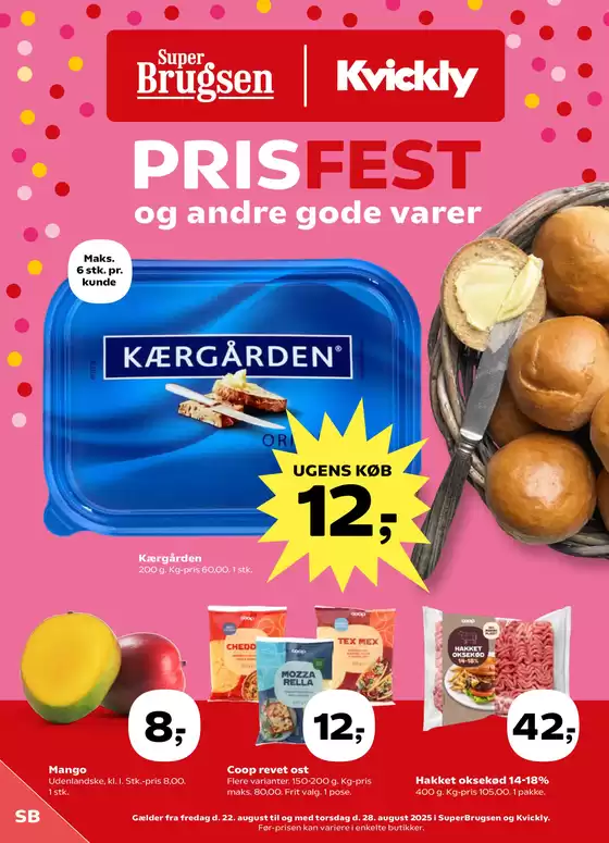 SuperBrugsen katalog i Silkeborg | Vores bedste tilbud til dig | 2025-08-22T00:00:00.000Z - 2025-08-28T00:00:00.000Z