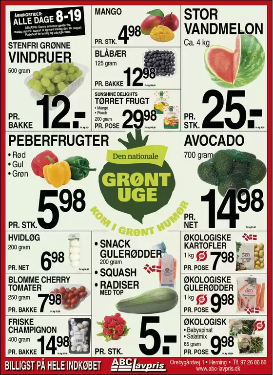 ABC Lavpris katalog i Tranebjerg | Aktuelle tilbud og kampagner | 2025-08-20T00:00:00.000Z - 2025-08-26T00:00:00.000Z
