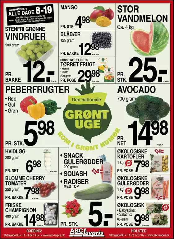ABC Lavpris katalog i Tranebjerg | Rabatter og kampagner | 2025-08-20T00:00:00.000Z - 2025-08-26T00:00:00.000Z