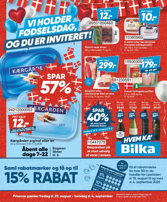 Bilka katalog i Hillerød | Toptilbud til alle kunder | 2025-08-15T00:00:00.000Z - 2025-09-04T00:00:00.000Z