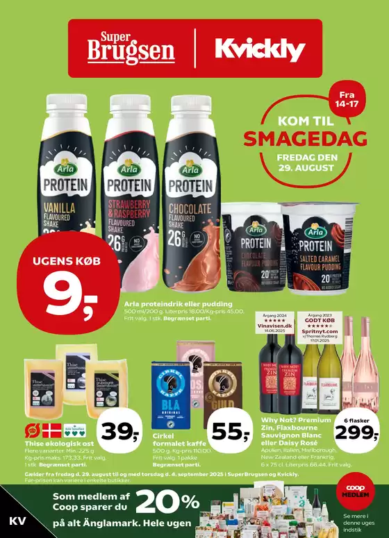 Kvickly katalog i Taastrup | Rabatter og kampagner | 2025-08-29T00:00:00.000Z - 2025-09-04T00:00:00.000Z