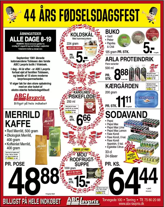 ABC Lavpris katalog | Vores bedste tilbud til dig | 2025-08-27T00:00:00.000Z - 2025-09-02T00:00:00.000Z