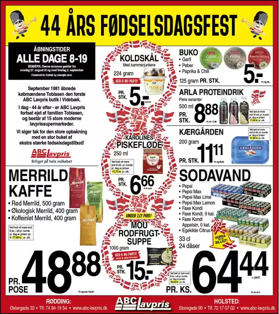 ABC Lavpris katalog | Toptilbud til alle kupjægere | 2025-08-27T00:00:00.000Z - 2025-09-02T00:00:00.000Z