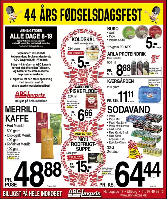 ABC Lavpris katalog i Randers | Vores bedste kup | 2025-08-27T00:00:00.000Z - 2025-09-02T00:00:00.000Z