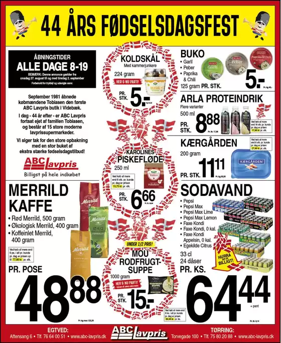 ABC Lavpris katalog i Randers | Toptilbud til sparegrise | 2025-08-27T00:00:00.000Z - 2025-09-02T00:00:00.000Z