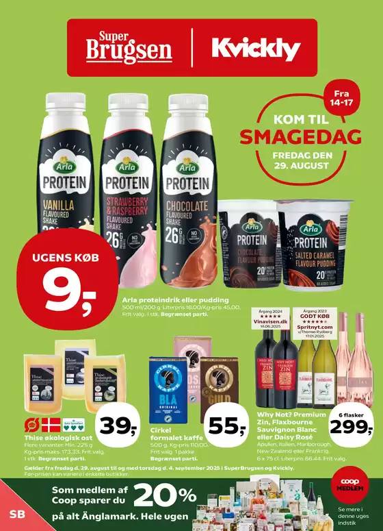 SuperBrugsen katalog i Randers | Attraktive særtilbud til alle | 2025-08-29T00:00:00.000Z - 2025-09-04T00:00:00.000Z