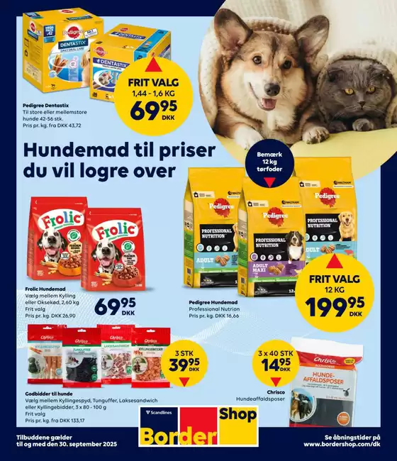 BorderShop katalog i Aabenraa | Forkæl din hund med lækre tilbud | 2025-08-27T00:00:00.000Z - 2025-09-30T00:00:00.000Z